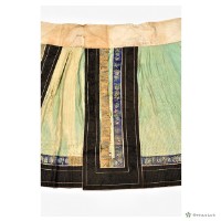套裝百景裙(青色)藏品圖，第4張