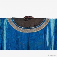 藍色黑邊女棉襖藏品圖，第5張