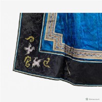 藍色黑邊女棉襖藏品圖，第6張