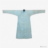 長袖水色男用長衣藏品圖，第3張