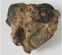 宋錢數枚(一塊狀)藏品圖，第2張