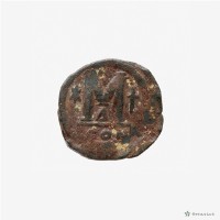 拜占庭帝國出土銅幣藏品圖，第4張