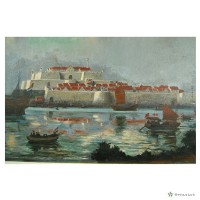 熱蘭遮城晨景圖藏品圖，第7張