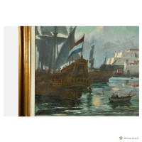 熱蘭遮城晨景圖藏品圖，第8張