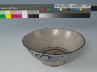 大型青花公雞碗	 	藏品圖，第1張