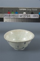 淡青底藍花碗	 	藏品圖，第1張