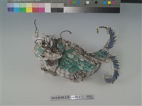 剪黏-鰲魚	 	藏品圖，第1張