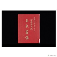 清溪華美派王氏家譜	 	藏品圖，第1張