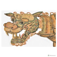 皮影戲偶-弄獅藏品圖，第6張