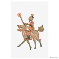 皮影戲偶-元始天尊及隨從藏品圖，第1張