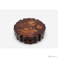 木製四果盤藏品圖，第1張