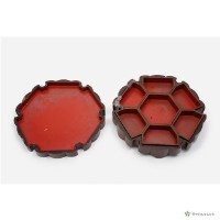 木製四果盤藏品圖，第3張