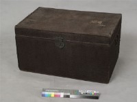 木制棕櫚製行李箱	 	藏品圖，第1張