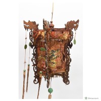 宮燈(共兩件)藏品圖，第3張