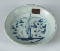 青花盤	 	藏品圖，第1張