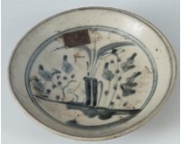 青花盤	 	藏品圖，第1張