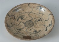 青花盤	 	藏品圖，第1張
