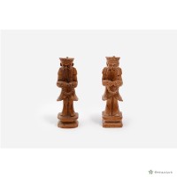 古木雕刻藏品圖，第1張