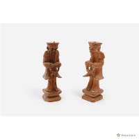 古木雕刻藏品圖，第2張