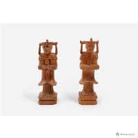 古木雕刻藏品圖，第1張