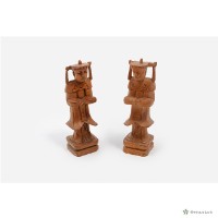 古木雕刻藏品圖，第2張