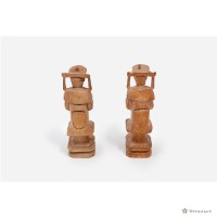 古木雕刻藏品圖，第3張