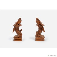 古木雕刻藏品圖，第1張