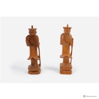 古木雕刻藏品圖，第4張