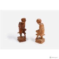 古木雕刻藏品圖，第2張