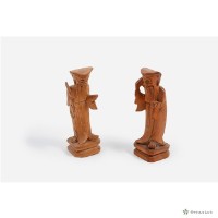 古木雕刻藏品圖，第2張