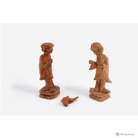 古木雕刻藏品圖，第2張