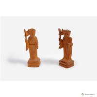 古木雕刻藏品圖，第1張