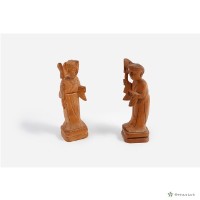 古木雕刻藏品圖，第2張