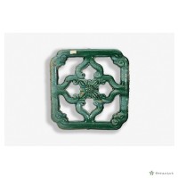 綠釉交趾窗	 	藏品圖，第1張