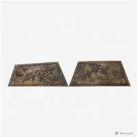 木雕一對	 	藏品圖，第1張