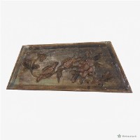 木雕一對	 	藏品圖，第3張