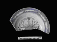 青花盤  清中晚期  福建廣東窯系藏品圖，第1張