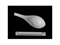 白瓷匙  清中晚期  福建廣東窯系藏品圖，第1張