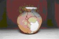 紅褐色夾砂/斂口長頸鼓腹罐藏品圖，第1張