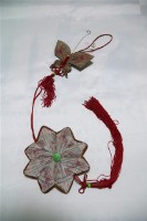 銀票花(多角形)吊飾藏品圖，第1張