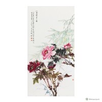 牡丹(富貴平安)藏品圖，第1張