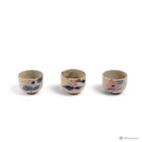 彩繪杯(3件)藏品圖，第1張