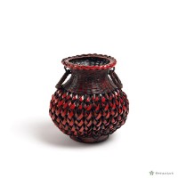 圓形松傘花器藏品圖，第1張