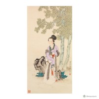 仕女圖藏品圖，第1張