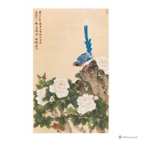 牡丹壽帶藏品圖，第1張