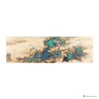 潑墨山水藏品圖，第1張