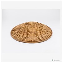 翁明輝大面籐盾藏品圖，第1張