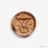 翁明輝大面牛皮盾藏品圖，第3張