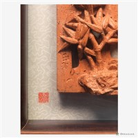 磚雕作品-竹藏品圖，第3張