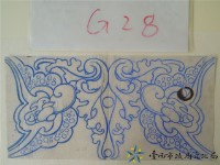 蝙蝠草堵頭手繪稿藏品圖，第1張